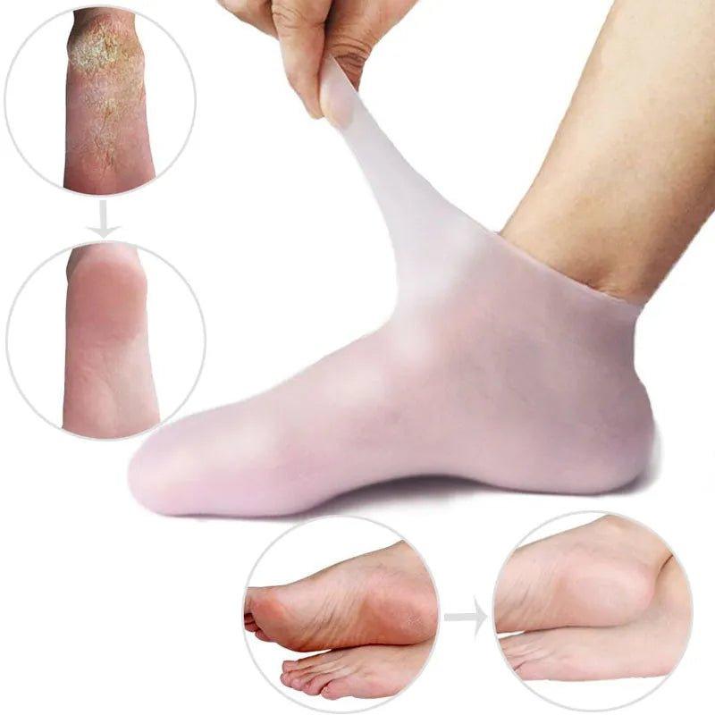 Meias Hidratantes Slim Foot - Efeito SPA nos pés em casa - Frete Grátis ! - Tukan Express